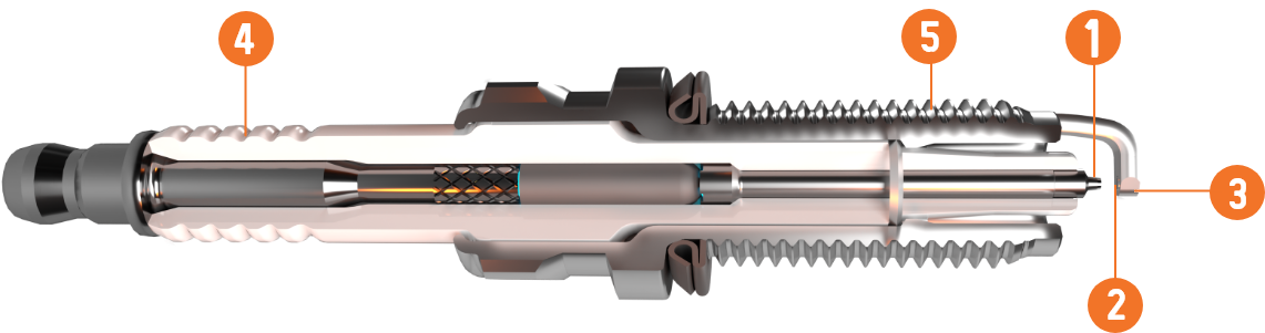 Autolite Iridium XP Spark Plugs Technology