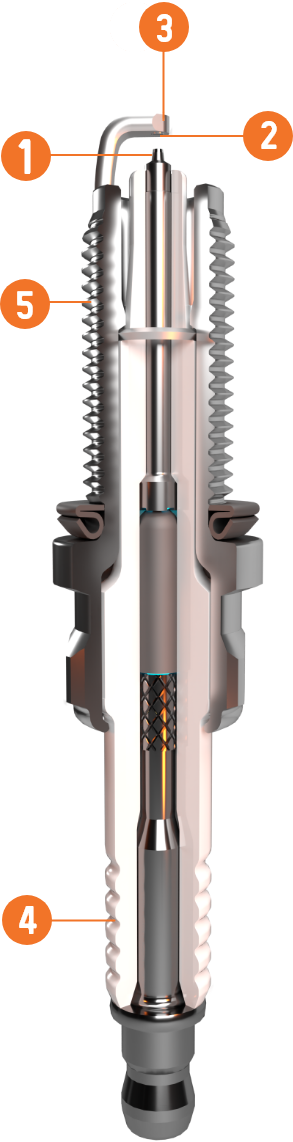 Autolite Iridium XP Spark Plugs Technology